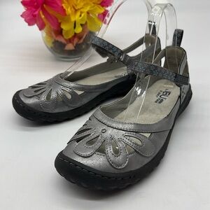 JBU by Jambu Wallflower Encore Cut Out Gray Sandals Size 6.5 MCS7052L